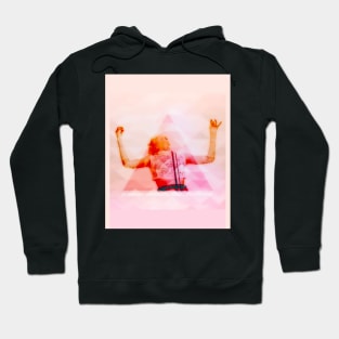 Pink Triangle Aurora Hoodie